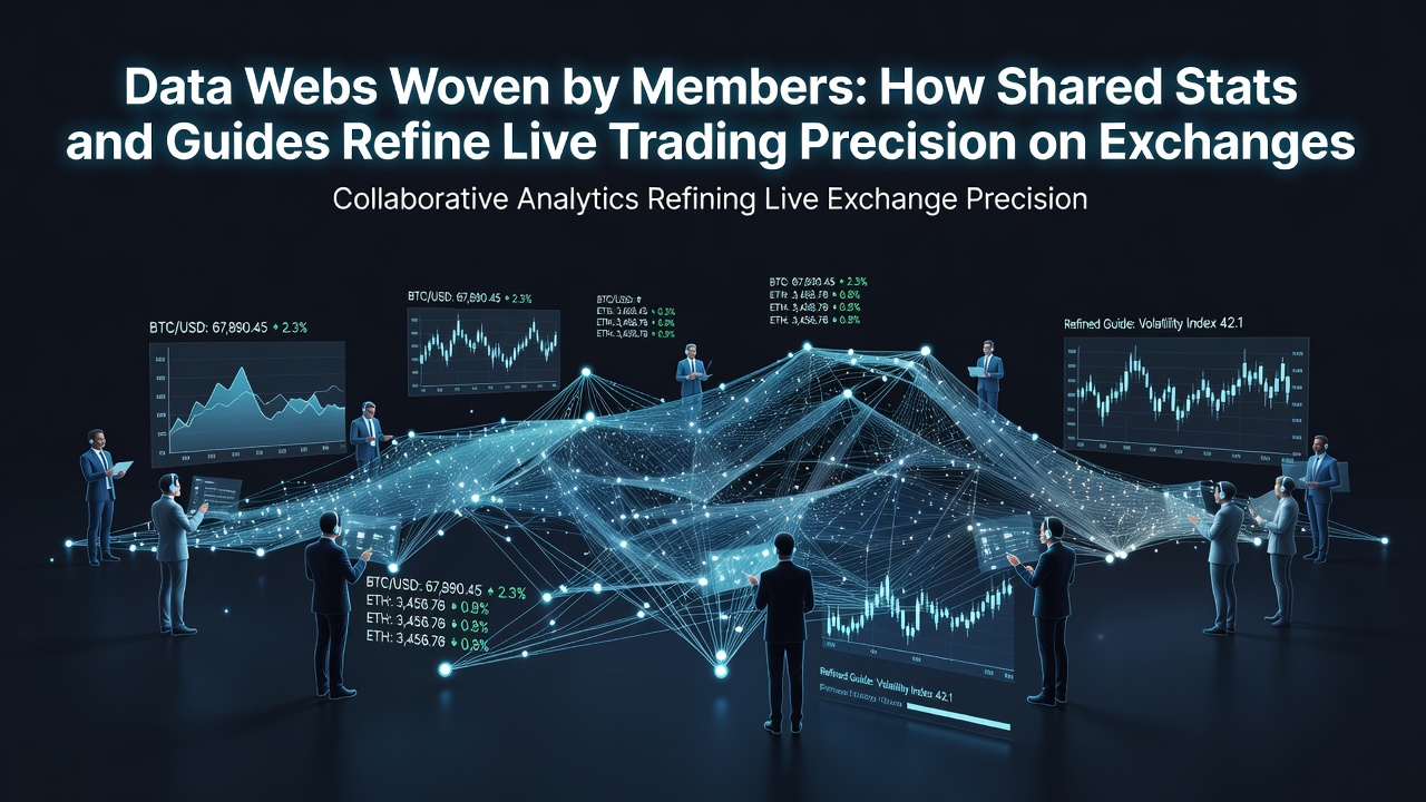 Detailed view of shared statistical charts and trading guides used in exchange communities