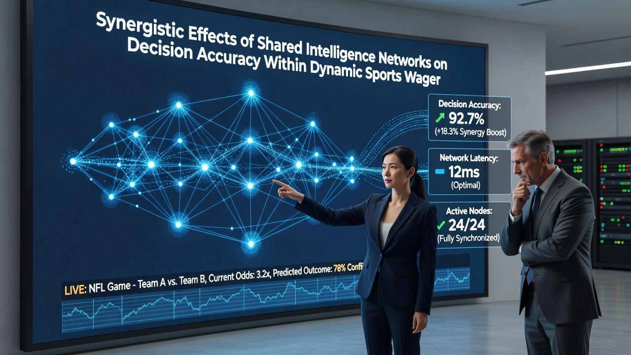 Dashboard interface displaying real-time shared data feeds for sports wagering decisions